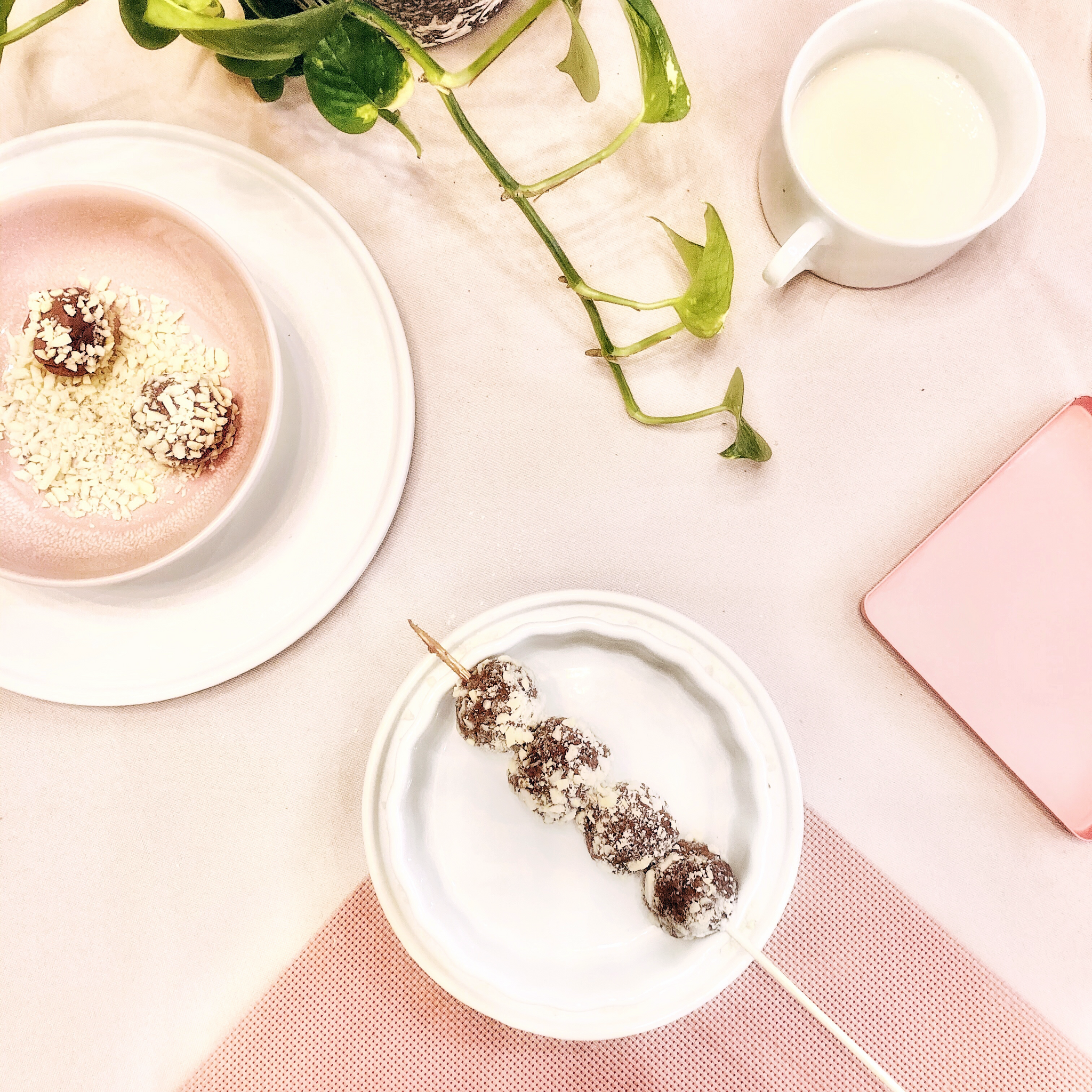 Mandulás vegán trüffel