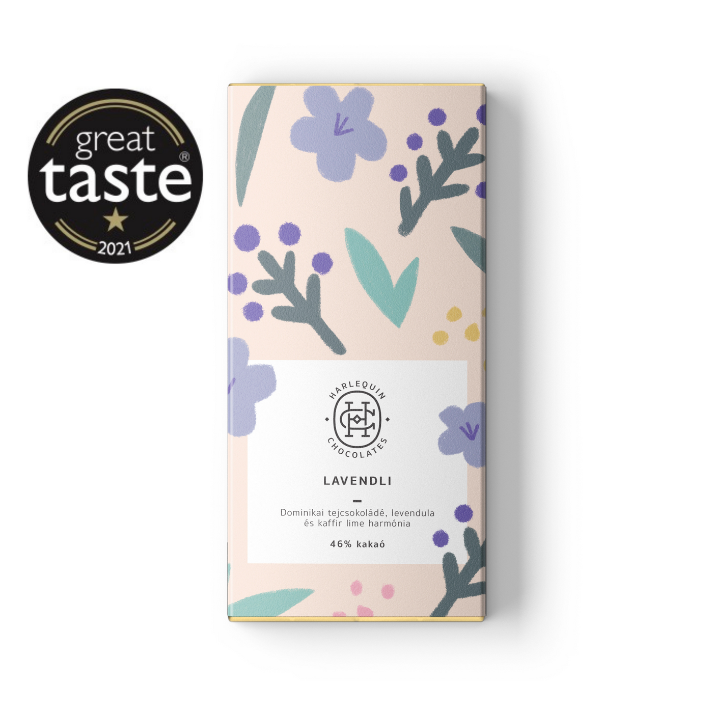 díjnyertes levendulás tejcsokoládé